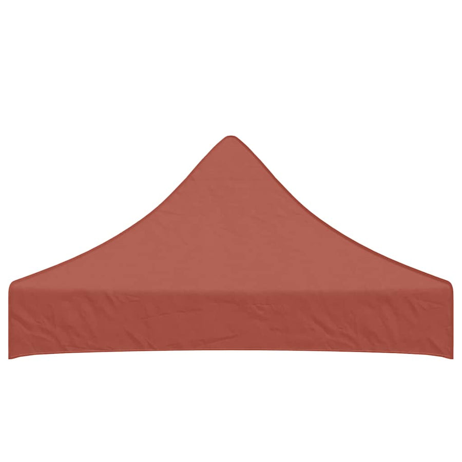 Party Tent Roof 2x2 m Terracotta 270 g/m²