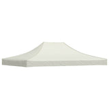 Party Tent Roof 4.5x3 m Cream 270 g/m?