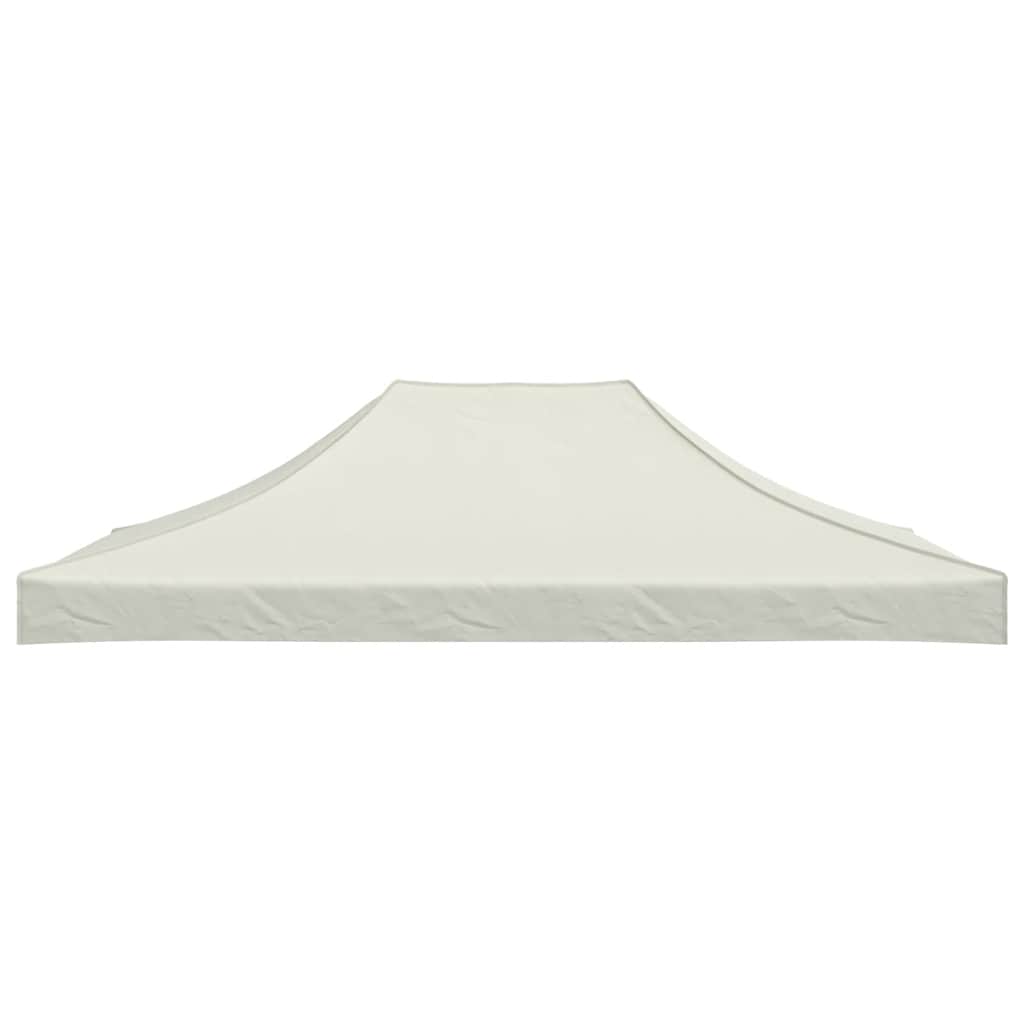 Party Tent Roof 4.5x3 m Cream 270 g/m?