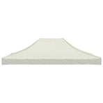 Party Tent Roof 4.5x3 m Cream 270 g/m?