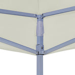 Party Tent Roof 4.5x3 m Cream 270 g/m?