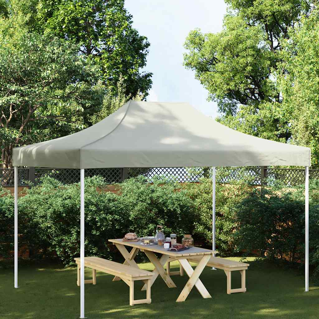 Party Tent Roof 4.5x3 m Cream 270 g/m?