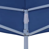 Party Tent Roof 4.5x3 m Blue 270 g/m² - 45-Degree Angle