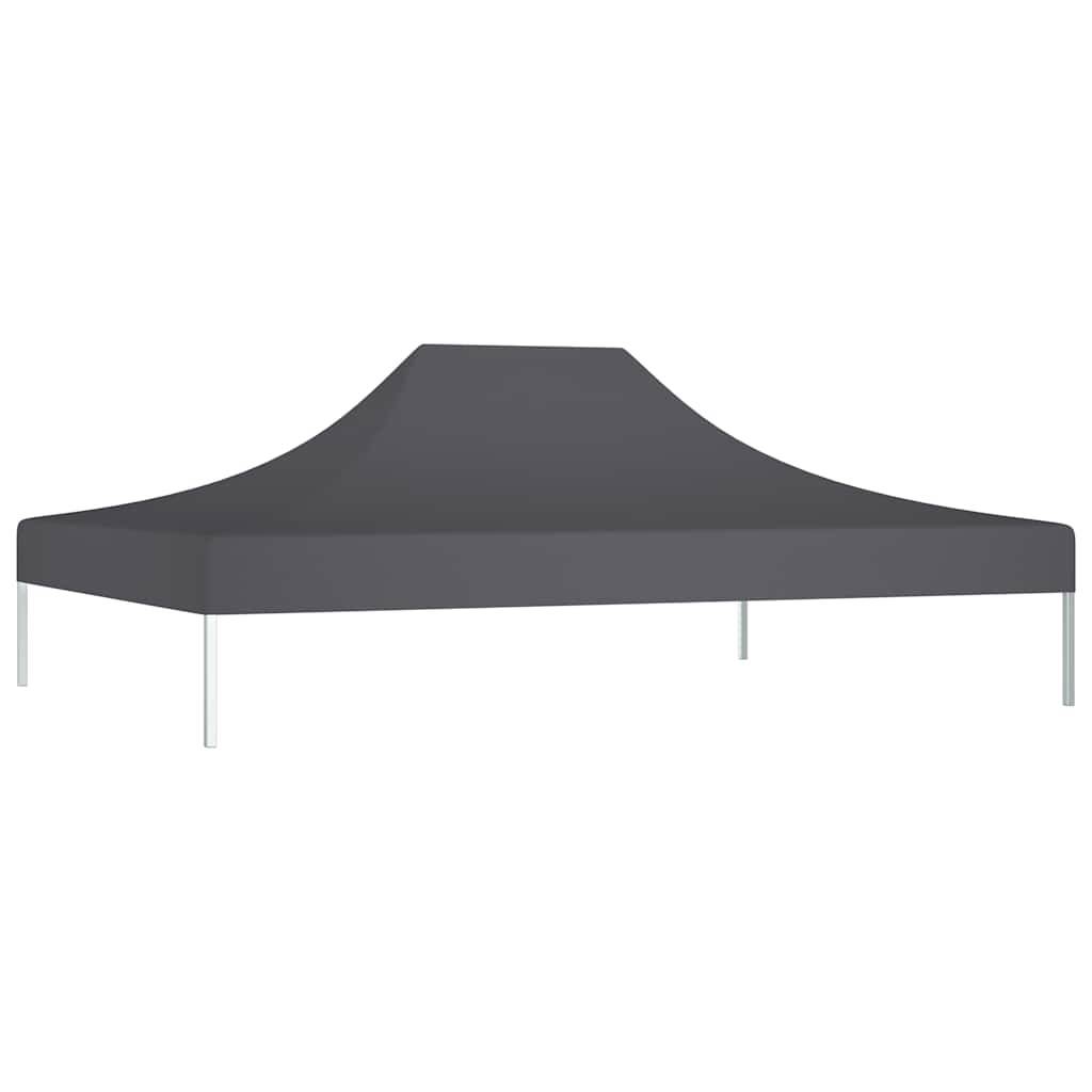 Party Tent Roof 4.5x3 m Anthracite 270 g/m?