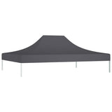 Party Tent Roof 4.5x3 m Anthracite 270 g/m?