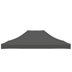 Party Tent Roof 4.5x3 m Anthracite 270 g/m?