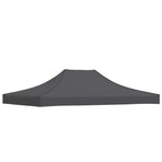 Party Tent Roof 4.5x3 m Anthracite 270 g/m?