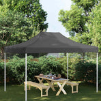 Party Tent Roof 4.5x3 m Anthracite 270 g/m?