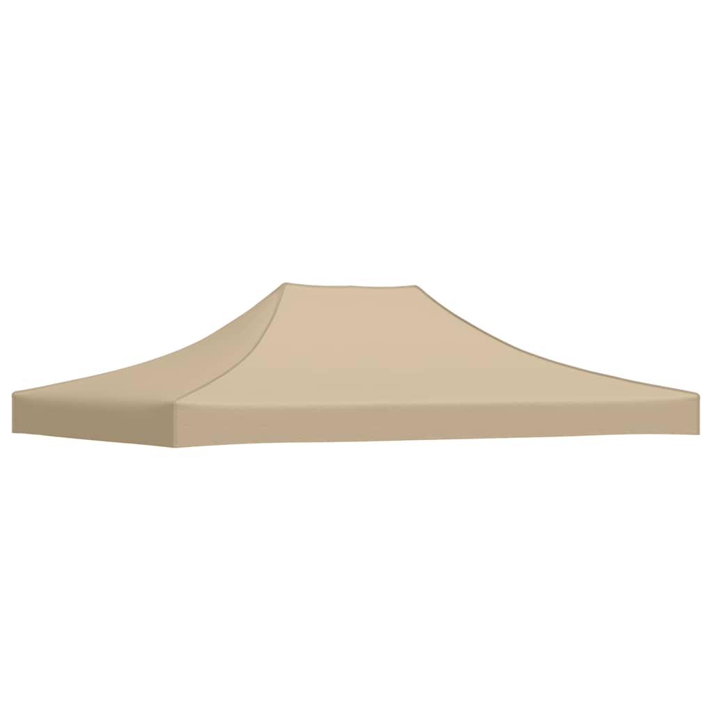 Party Tent Roof 4.5x3 m Beige 270 g/m?