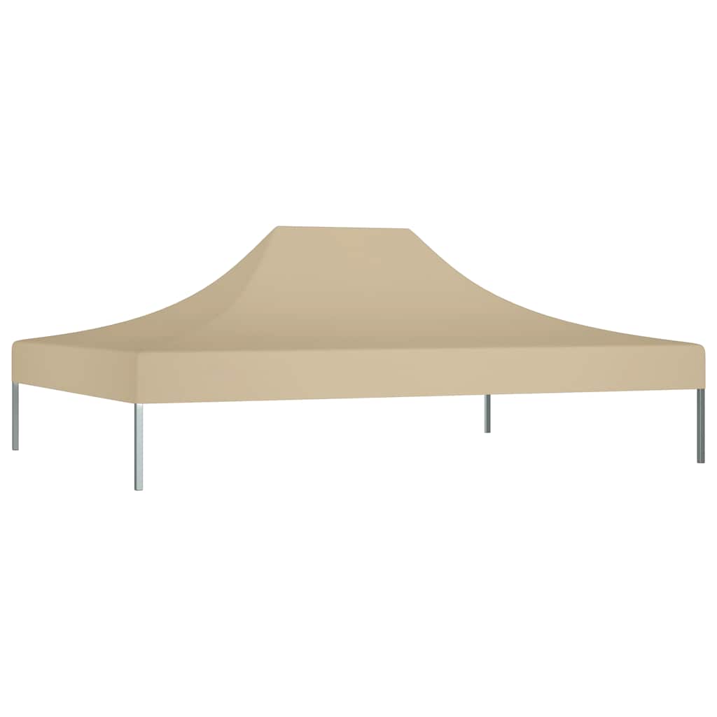 Party Tent Roof 4.5x3 m Beige 270 g/m?