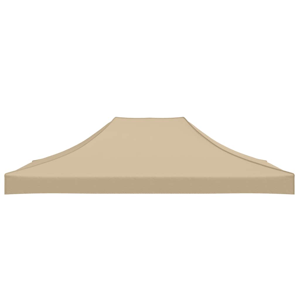 Party Tent Roof 4.5x3 m Beige 270 g/m?