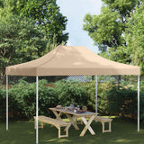 Party Tent Roof 4.5x3 m Beige 270 g/m?