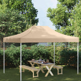 Party Tent Roof 4.5x3 m Beige 270 g/m²