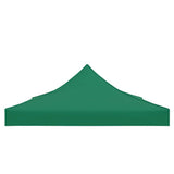 Party Tent Roof 4.5x3 m Green 270 g/m² - 45-Degree Angle