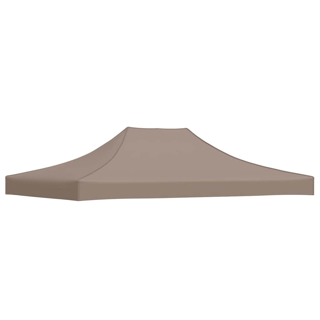Party Tent Roof 4.5x3 m Taupe 270 g/m?