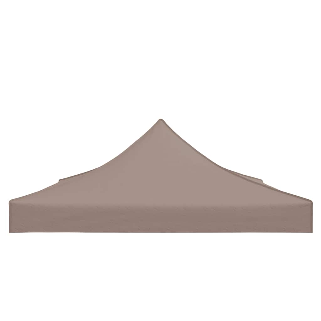Party Tent Roof 4.5x3 m Taupe 270 g/m?