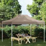 Party Tent Roof 4.5x3 m Taupe 270 g/m?
