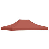 Party Tent Roof 4.5x3 m Terracotta 270 g/m²