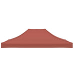 Party Tent Roof 4.5x3 m Terracotta 270 g/m²