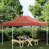 Party Tent Roof 4.5x3 m Terracotta 270 g/m²