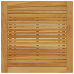 5 Piece Garden Dining Set Solid Acacia Wood