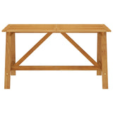 5 Piece Garden Dining Set Solid Acacia Wood - Extra Image