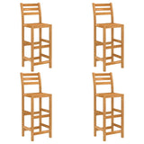 5 Piece Outdoor Bar Set Solid Acacia Wood