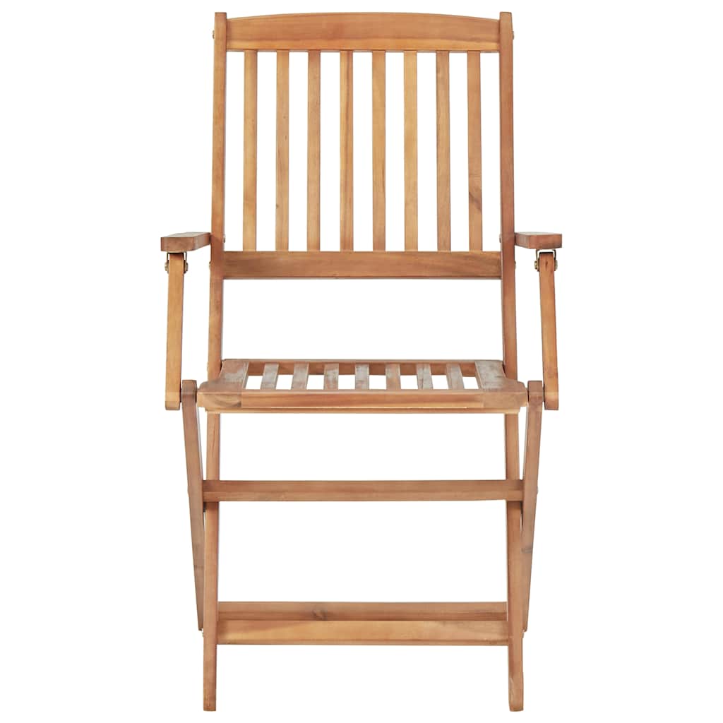 4 Piece Bistro Set Solid Acacia Wood
