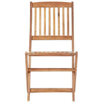 4 Piece Bistro Set Solid Acacia Wood