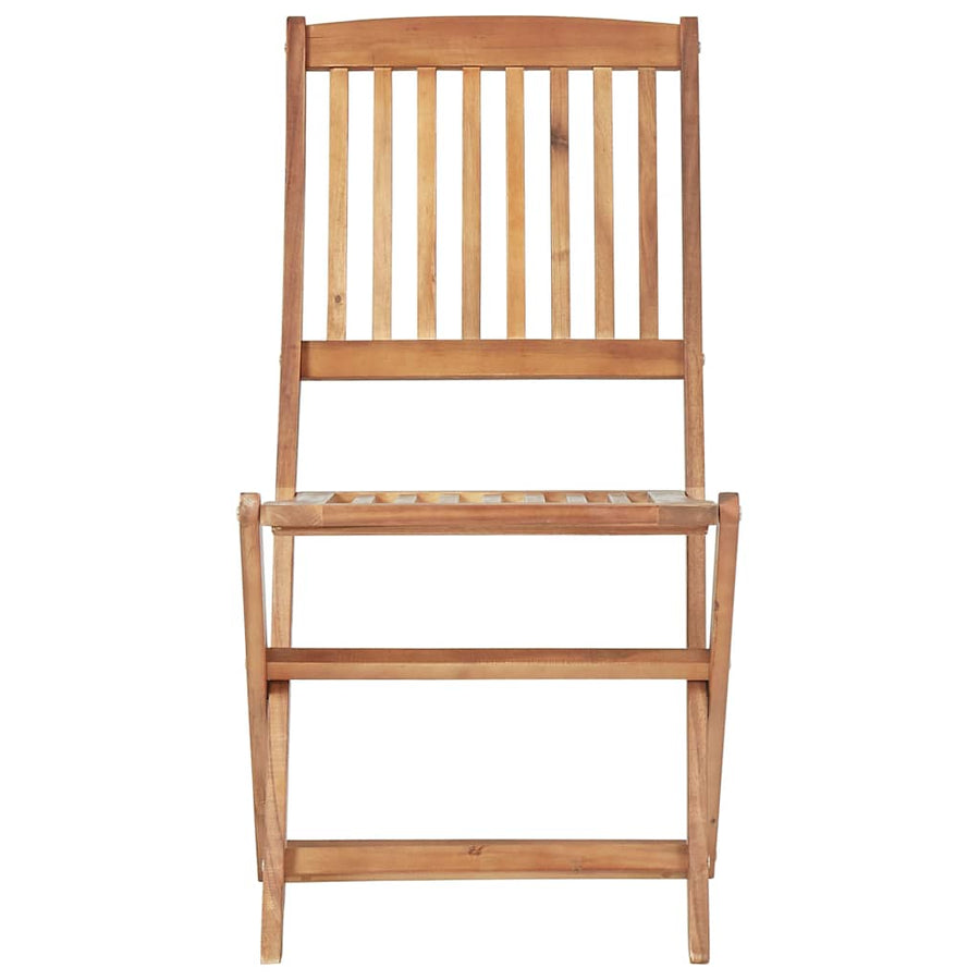 4 Piece Bistro Set Solid Acacia Wood
