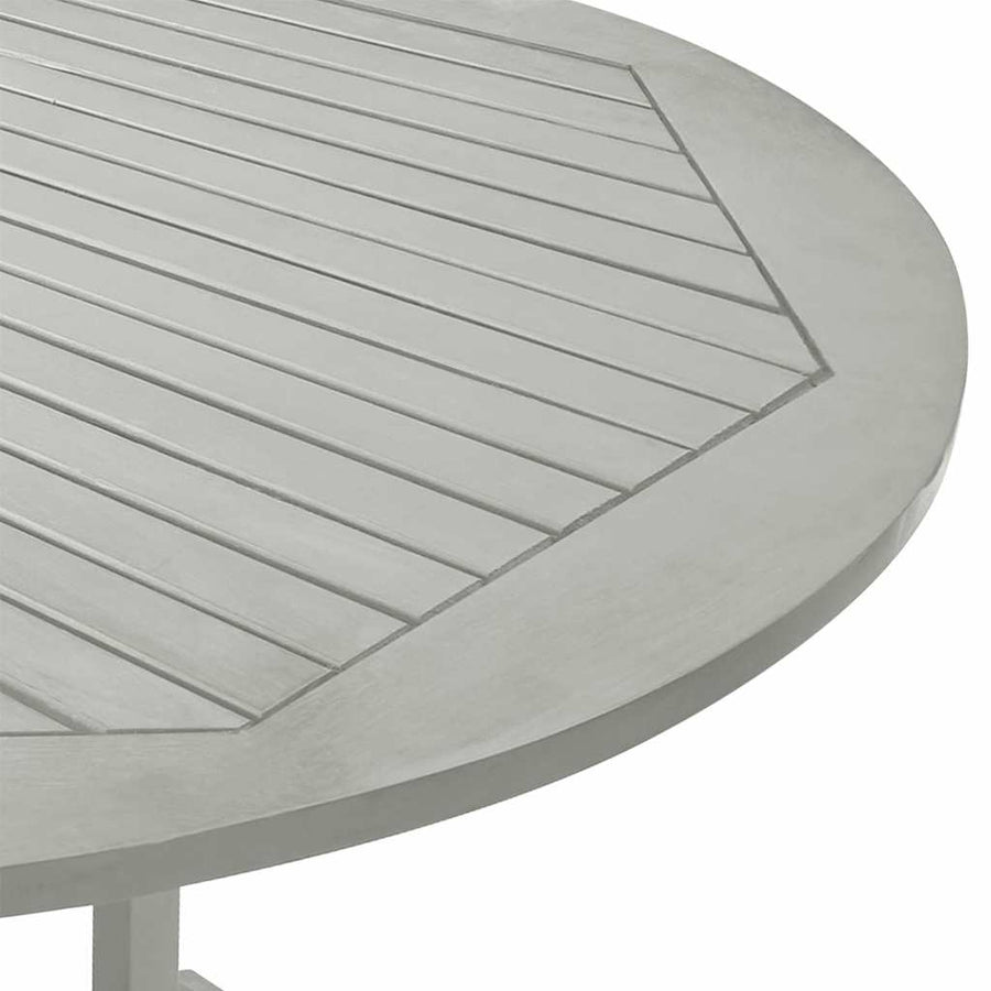 5 Piece Garden Dining Set (150-200)x100 cm Grey