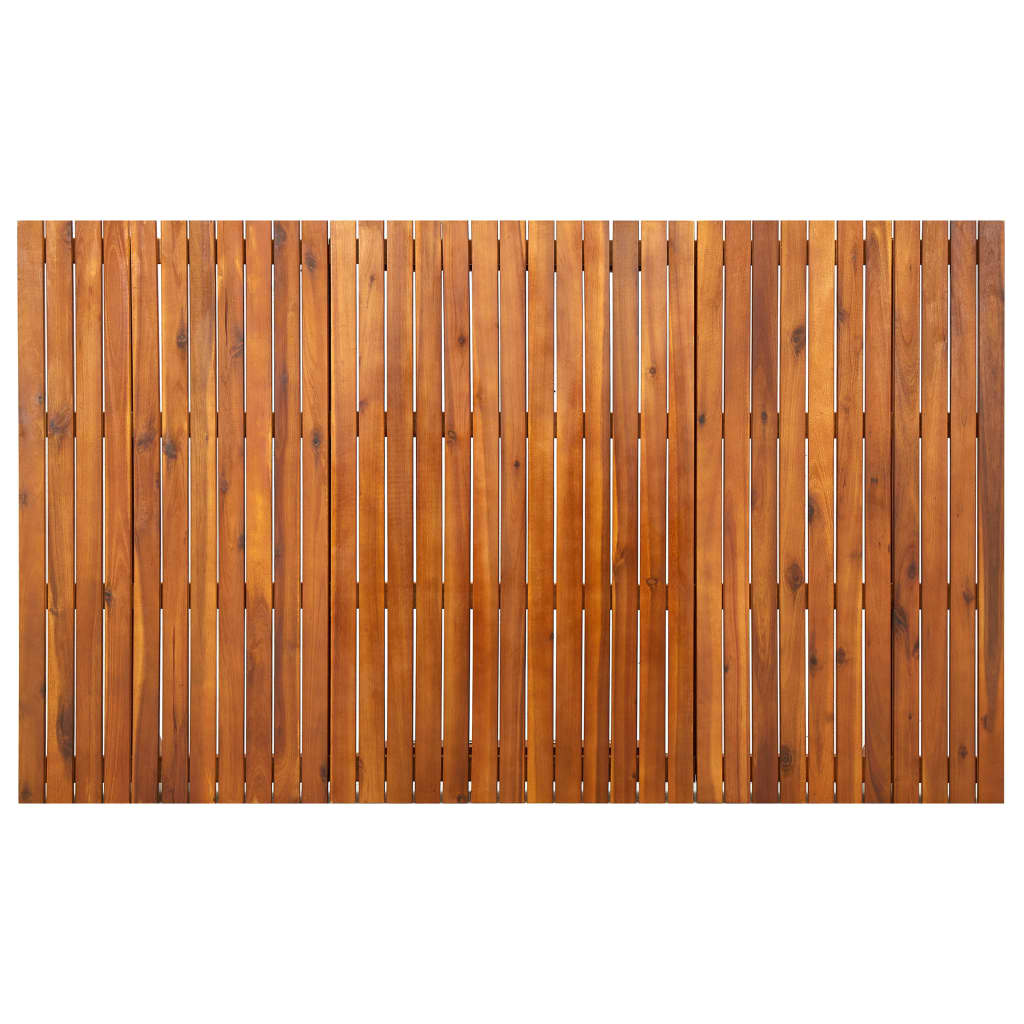 7 Piece Garden Dining Set 150x90 cm Solid Acacia Wood