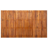 7 Piece Garden Dining Set 150x90 cm Solid Acacia Wood