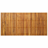 9 Piece Garden Dining Set 201.5x100 cm Solid Acacia Wood - 45-Degree Angle