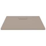 Shower Base Tray SMC Brown 90x90 cm