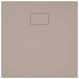 Shower Base Tray SMC Brown 90x90 cm