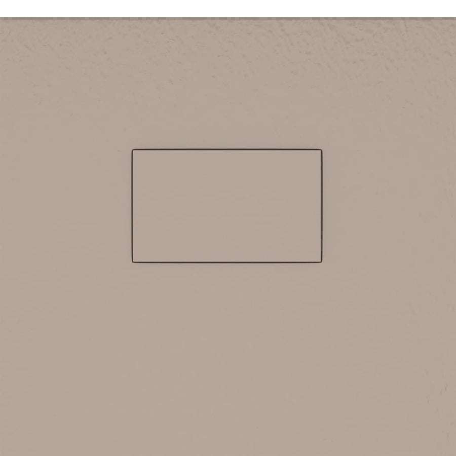 Shower Base Tray SMC Brown 90x90 cm