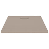 Shower Base Tray SMC Brown 100x80 cm