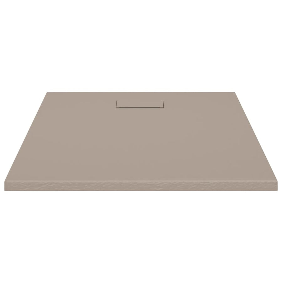Shower Base Tray SMC Brown 100x80 cm