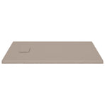 Shower Base Tray SMC Brown 100x80 cm