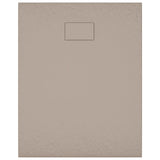 Shower Base Tray SMC Brown 100x80 cm