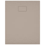 Shower Base Tray SMC Brown 100x80 cm