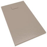 Shower Base Tray SMC Brown 120x70 cm - Side View