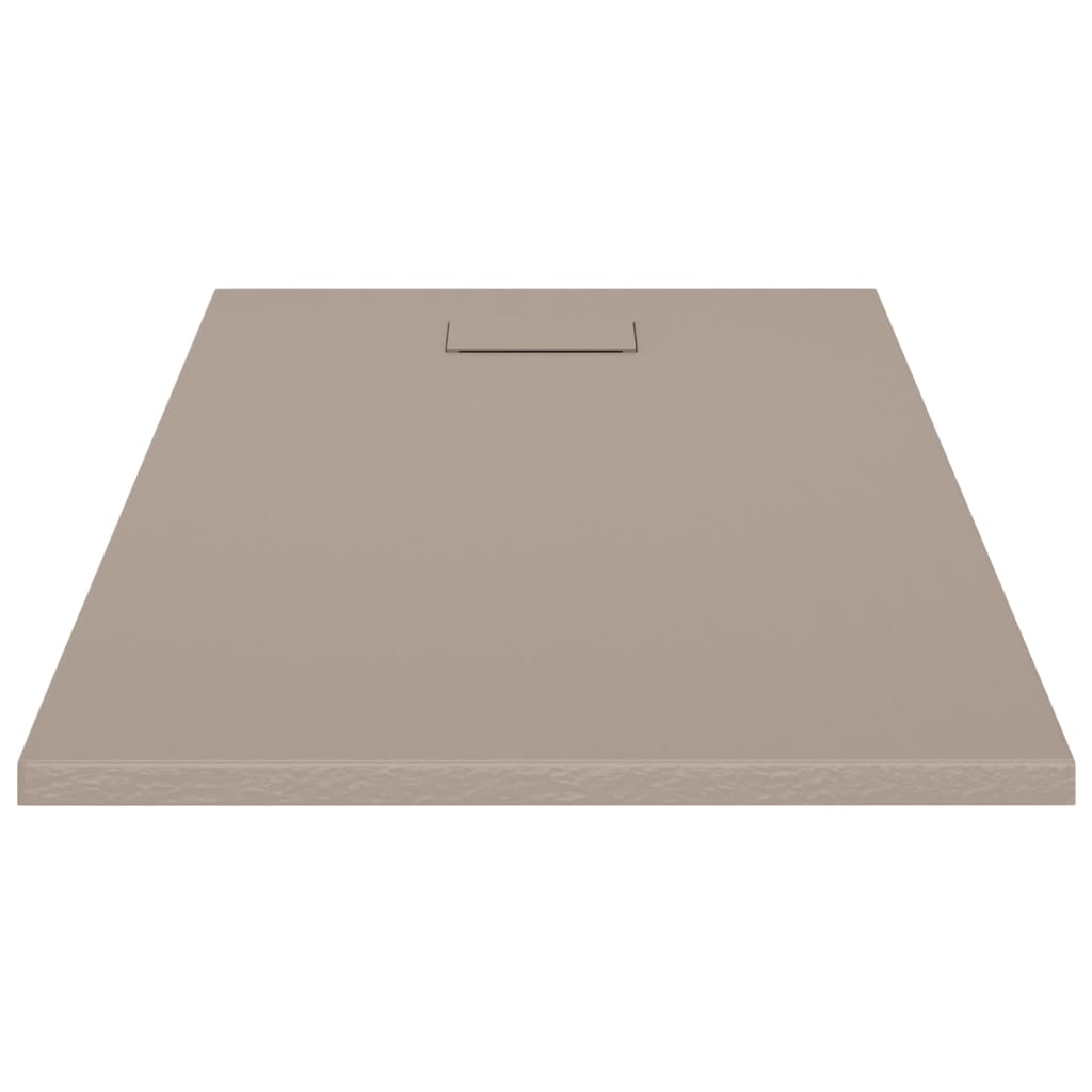 Shower Base Tray SMC Brown 120x70 cm