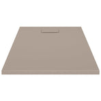 Shower Base Tray SMC Brown 120x70 cm
