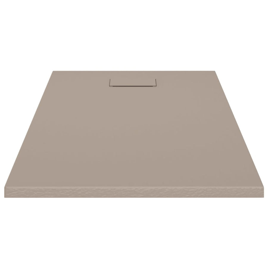 Shower Base Tray SMC Brown 120x70 cm