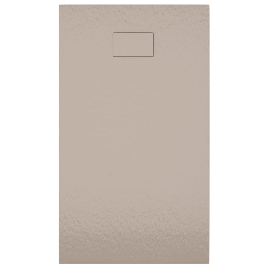 Shower Base Tray SMC Brown 120x70 cm