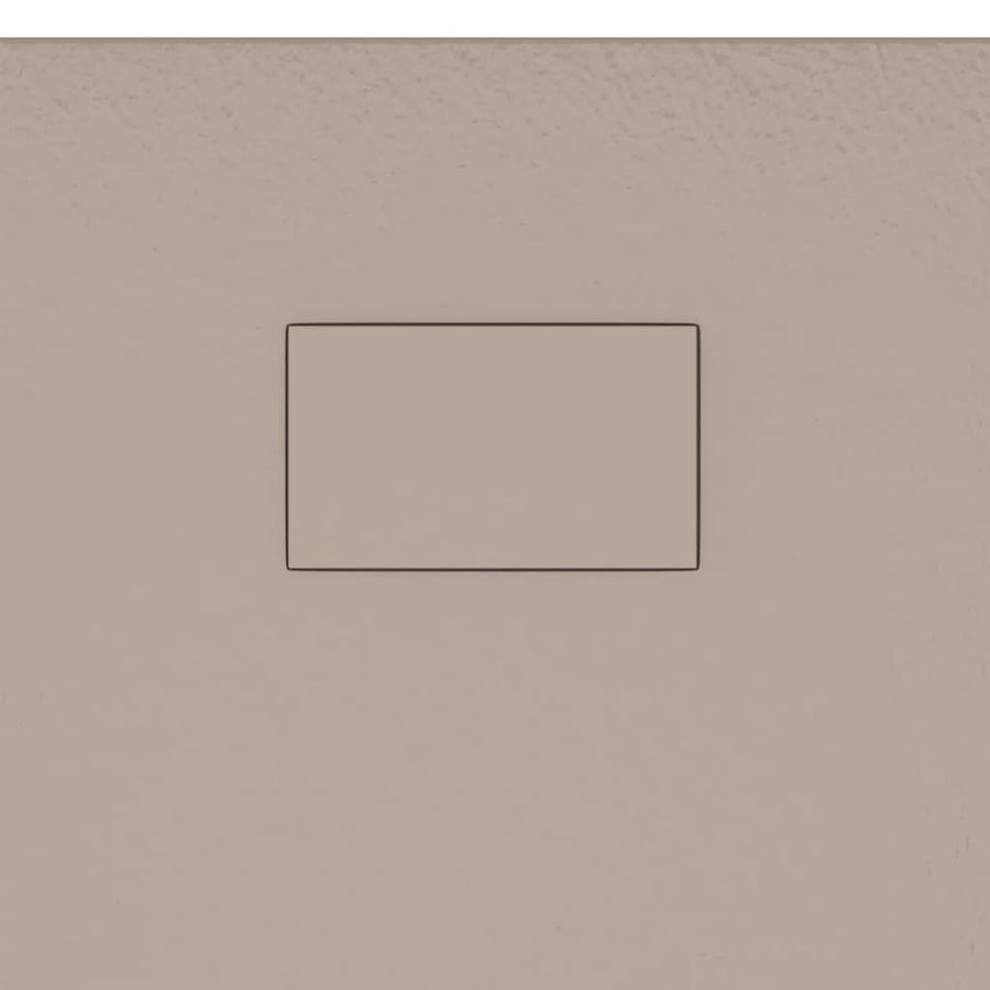 Shower Base Tray SMC Brown 120x70 cm