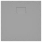 Shower Base Tray SMC Grey 90x90 cm