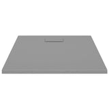 Shower Base Tray SMC Grey 100x80 cm